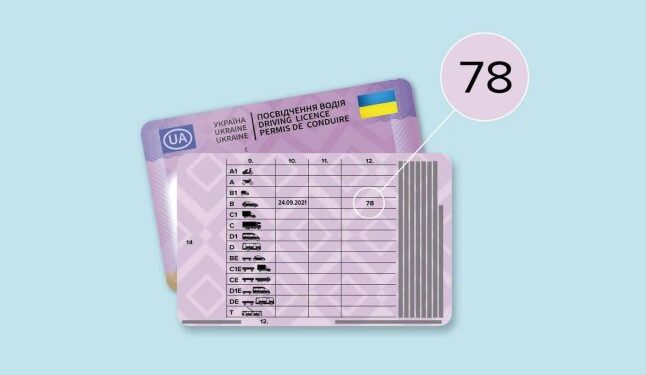 З цими цифрами не можна: що означає код «78» на посвідченні водія — Закарпаття