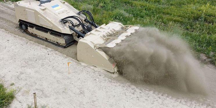 Орендована машина розмінування показала себе добре – Техніка