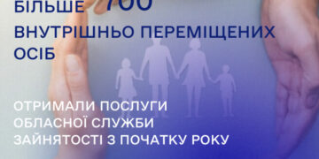 Більше 700 внутрішньо переміщених осіб отримали послуги обласної служби зайнятості з початку року
