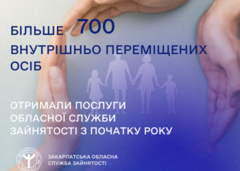 Більше 700 внутрішньо переміщених осіб отримали послуги обласної служби зайнятості з початку року