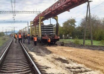 Будівництво євроколії Ужгород-Чоп: прокладено вже понад 7,6 км шляху до Європи (ВІДЕО) –