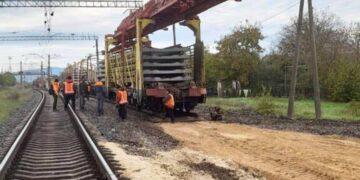 Будівництво євроколії Ужгород-Чоп: прокладено вже понад 7,6 км шляху до Європи (ВІДЕО) –