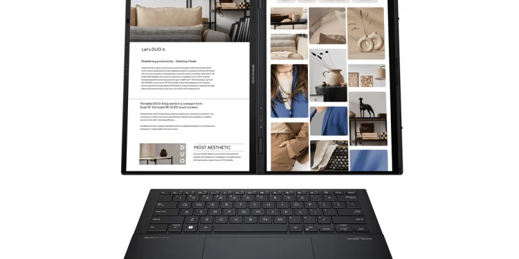 Двоекранний ASUS Zenbook DUO нового покоління доступний в Україні » Технології