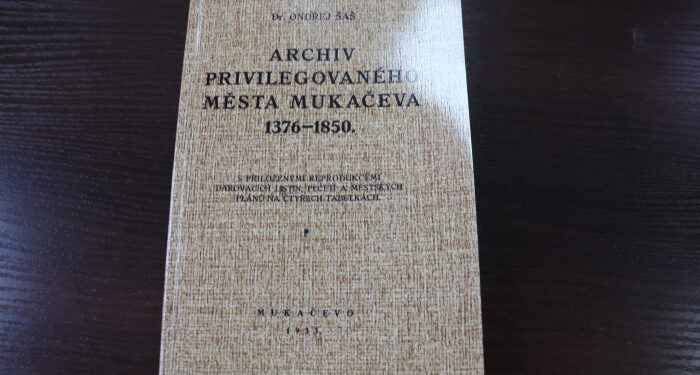 Побачило світ унікальне видання про Мукачево «Archiv privilegovaneho mesta Mukacheva 1376–1850»