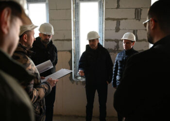 Реабілітаційний центр «4.5.0.» в Ужгороді: Віктор Микита та Мирослав Білецький моніторили хід робіт