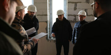 Реабілітаційний центр «4.5.0.» в Ужгороді: Віктор Микита та Мирослав Білецький моніторили хід робіт