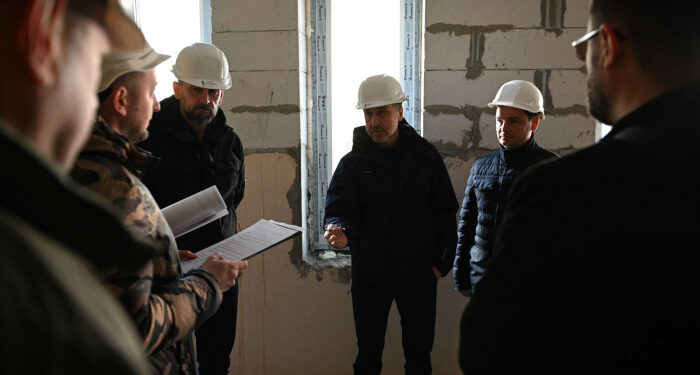 Реабілітаційний центр «4.5.0.» в Ужгороді: Віктор Микита та Мирослав Білецький моніторили хід робіт