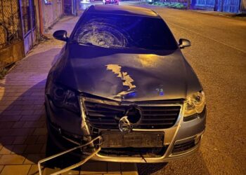 У Виноградові 22-річний водій VW Passat травмував 17-річного пішохода (ФОТО)