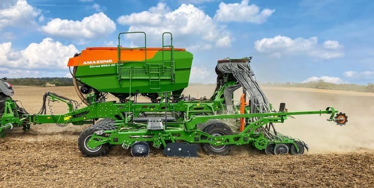 Сівалка Amazone Cirrus Grand вносить три продукти за один прохід – Техніка