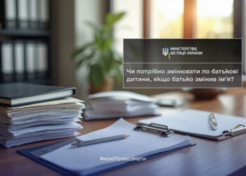 Чи потрібно змінювати по батькові дитини, якщо батько змінив ім’я: роз’яснення від Мін’юсту