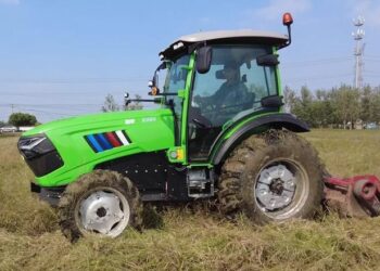 Китай представив електротрактор, що стане конкурентом Fendt e 100 Vario – Техніка