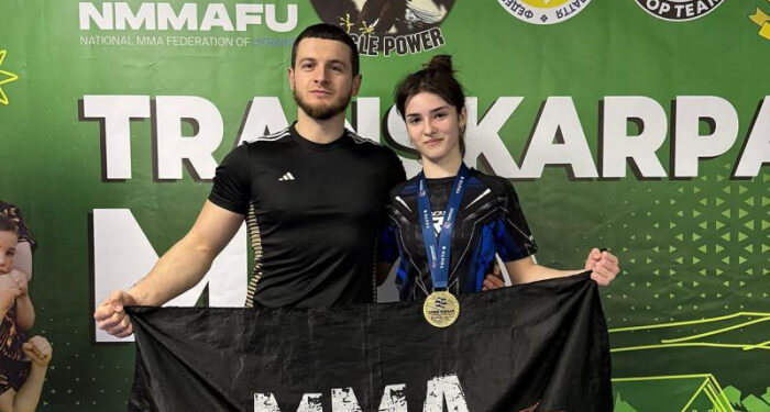 Юна закарпатка стала чемпіонкою України зі змішаних бойових єдиноборств