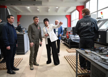 Мирослав Білецький відвідав Мукачівський професійний політехнічний коледж