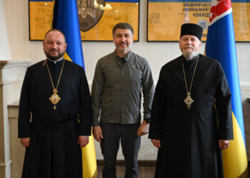 Мирослав Білецький зустрівся із одним із провідних ієрархів греко-католицької церкви у США