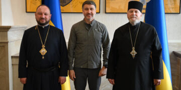Мирослав Білецький зустрівся із одним із провідних ієрархів греко-католицької церкви у США