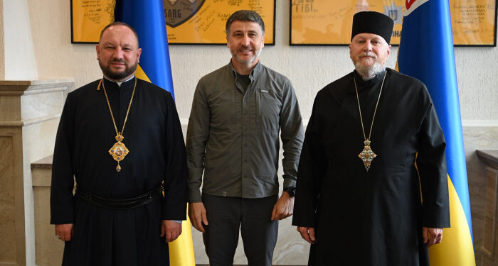 Мирослав Білецький зустрівся із одним із провідних ієрархів греко-католицької церкви у США