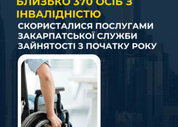 Робота без бар’єрів: майже 100 людей з інвалідністю вже працевлаштовані на Закарпатті у 2025 році