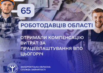 Роботодавці Закарпаття отримують компенсації за працевлаштування переселенців –