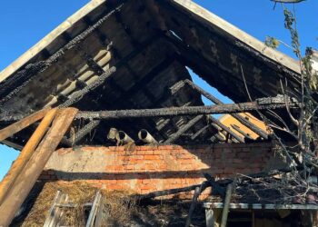 У Кольчині на Мукачівщині на пожежі в літній кухні отримала опіки жінка (ФОТО)