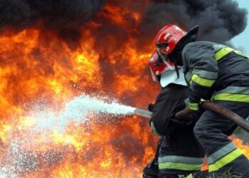 На території підприємства ввечері спалахнула пожежа — Закарпаття