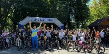 У Мукачеві 31 травня відбувся благодійний велозаїзд — Ужгород