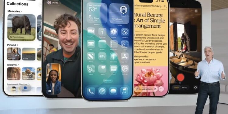 Apple презентувала новий дизайн iOS 26 – Liquid Glass