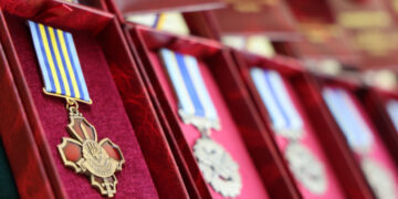 Трьох прикордонників Чопського загону нагородили державними відзнаками