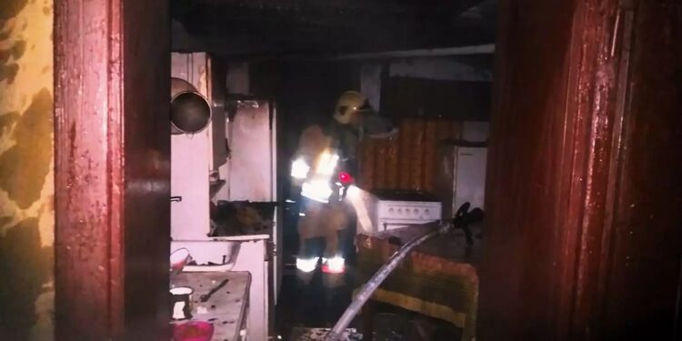 У Драгові на Хустщині гасили пожежу у літній кухні (ФОТО)