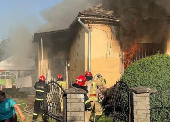 У Холмці на Ужгородщині, поки жінка поралася в городі, загорівся будинок (ФОТО)