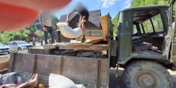 У Лугах на Рахівщині для перевезення “ухилянтів” у кузові вантажівки з худобою облаштували подвійне дно (ФОТО, ВІДЕО)