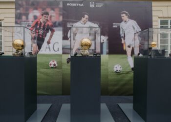 Уперше в історії три «Золоті мʼячі» разом: 2 червня експозиція приїде до Івано-Франківська – Спорт