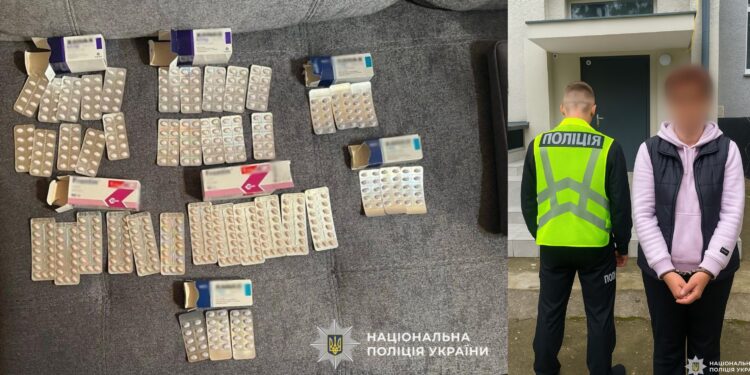 Ужгородку затримали на ввезенні з угорщини психотропів, придбаних за незаконними рецептами лікарки-терапевта і дитячого офтальмолога (ФОТО)