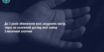 Жінку з Сухого на Ужгородщині, через яку помер її 3-місячний син, засудили до 3 років тюрми