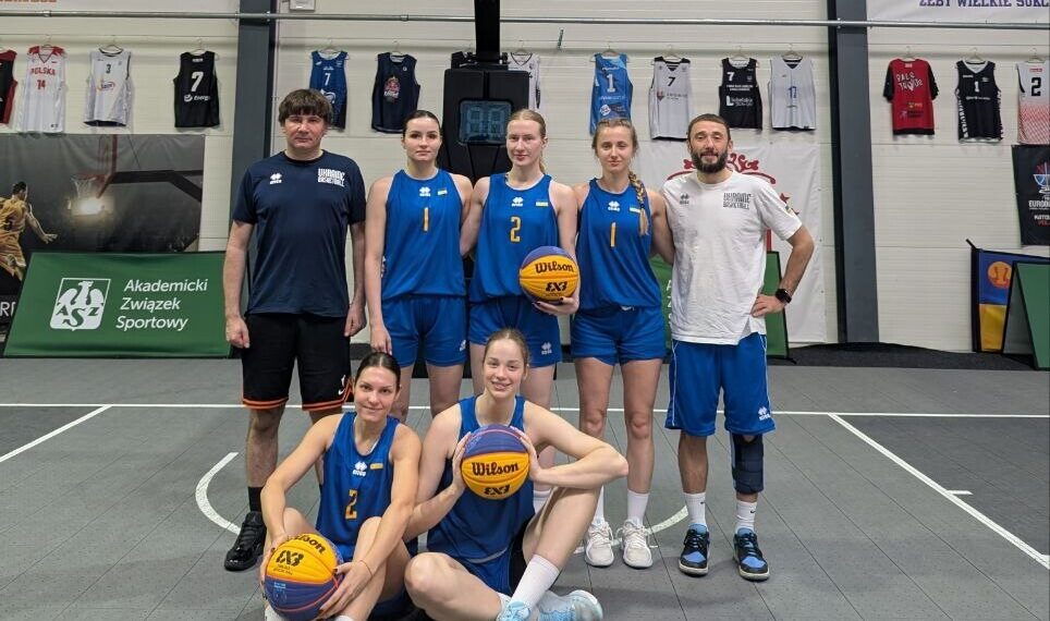 Жіноча збірна України 3х3 провела спаринги зі збірною Польщі – Спорт