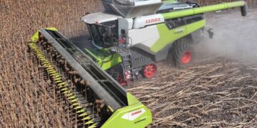 CLAAS представила нові соняшникові жниварки SUNSPEED  – Техніка
