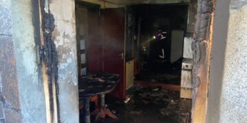 У Берегівському районі горів двоповерховий будинок — Закарпаття