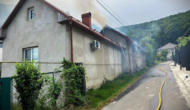 У Кольчинській громаді вчора вирувала пожежа — Закарпаття