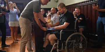 На Закарпатті бійцям 101 окремої бригади ТрО вручили державні нагороди — Ужгород