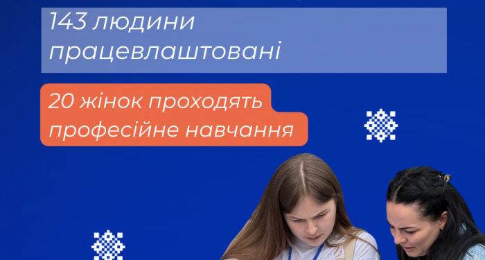 Результати Ярмарку вакансій на Закарпатті: 143 людини вже працевлаштовані, 20 жінок здобувають нову професію