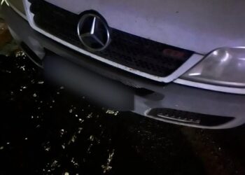 У Мукачеві вже позбавленого прав водія, що п'яний в'їхав у бордюр, оштрафували на 54 тис. грн (ФОТО)