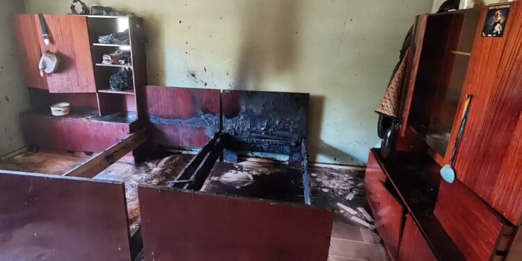 У приужгородському Минаї у пожежі в будинку загинув 40-річний чоловік (ФОТО)