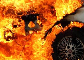 У Жденієві на Мукачівщині згорів УАЗ-3303