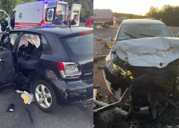 У зіткненні Skoda та Volkswagen біля Середнього травмувалися 7 людей, з яких 3 – діти (ФОТО)