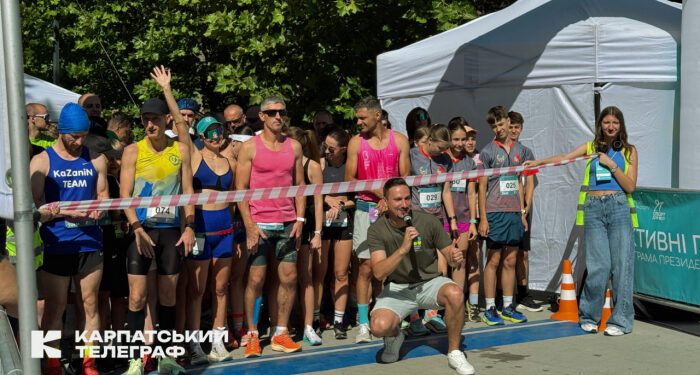 В обласному центрі відбувся фізкультурно-оздоровчий захід «Активні парки – Забіг Ужгород»