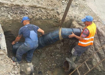 В Ужгороді завдяки співпраці комунального підприємства та приватного бізнесу провели капремонт водогону