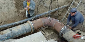 В Ужгороді завершили капремонт водогону на вулиці Другетів