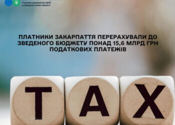 За перші пів року 2025-го платники поповнили місцеві бюджети Закарпаття на понад 15 млрд грн