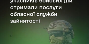 263 учасників бойових дій отримали послуги обласної служби зайнятості з початку року