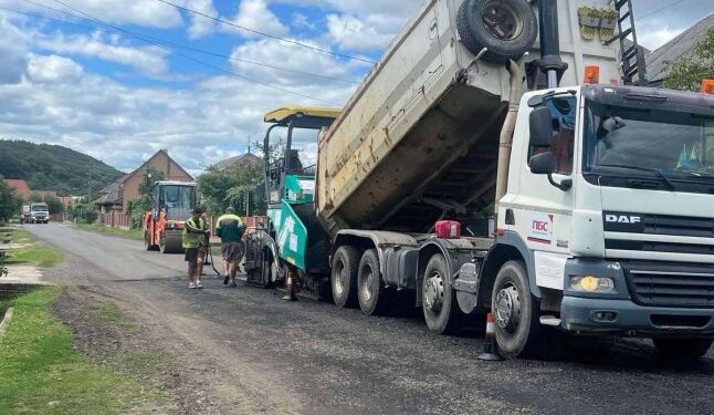 На Хустщині триває ремонт кількох дорожніх відрізків — Закарпаття