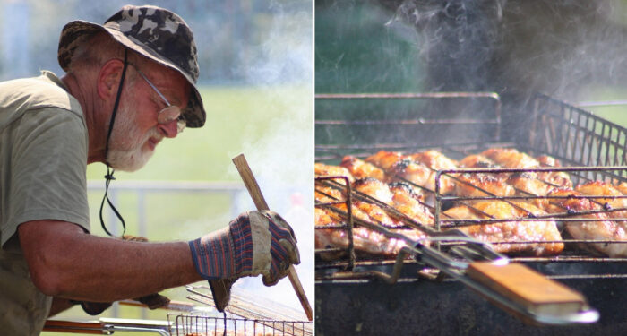 73-річний волонтер Джим Сліз переїхав із США в Україну: на матчах ФК “Ужгород” смажить м&apos;ясо на грилі за донат на ЗСУ